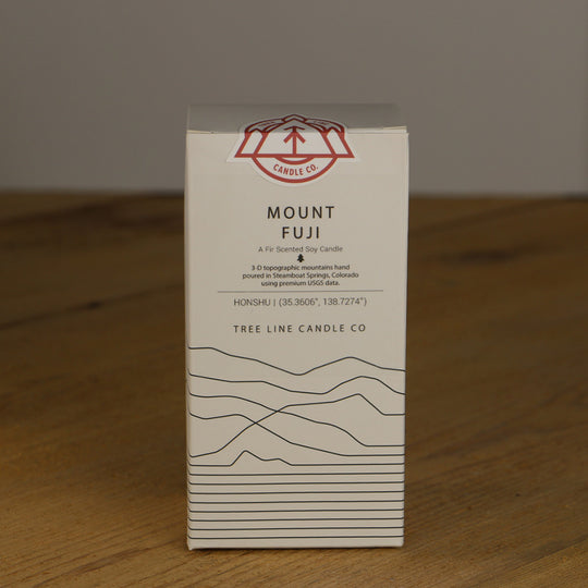 Mount Fuji Candle – Japan Mountain Candle | Tree Line Candle Co