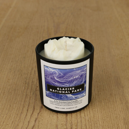 Glacier National Park Candle – Montana Candle | Tree Line Candle Co